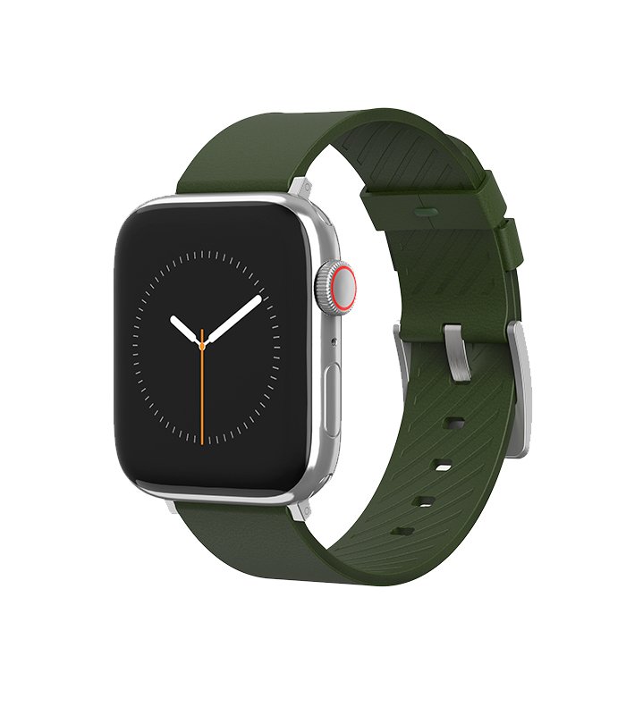 accessories-product-olive-strap-1 Everyday Leather Strap – Olive - Image 1